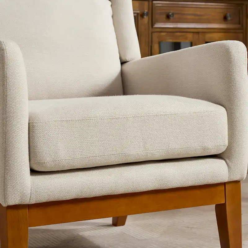 26.18 High Back Upholstered Arm Chair