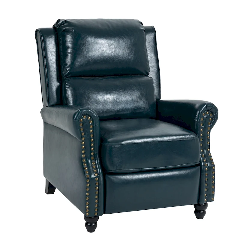 Modern Padded Seat Recliner Chair with PU Leather