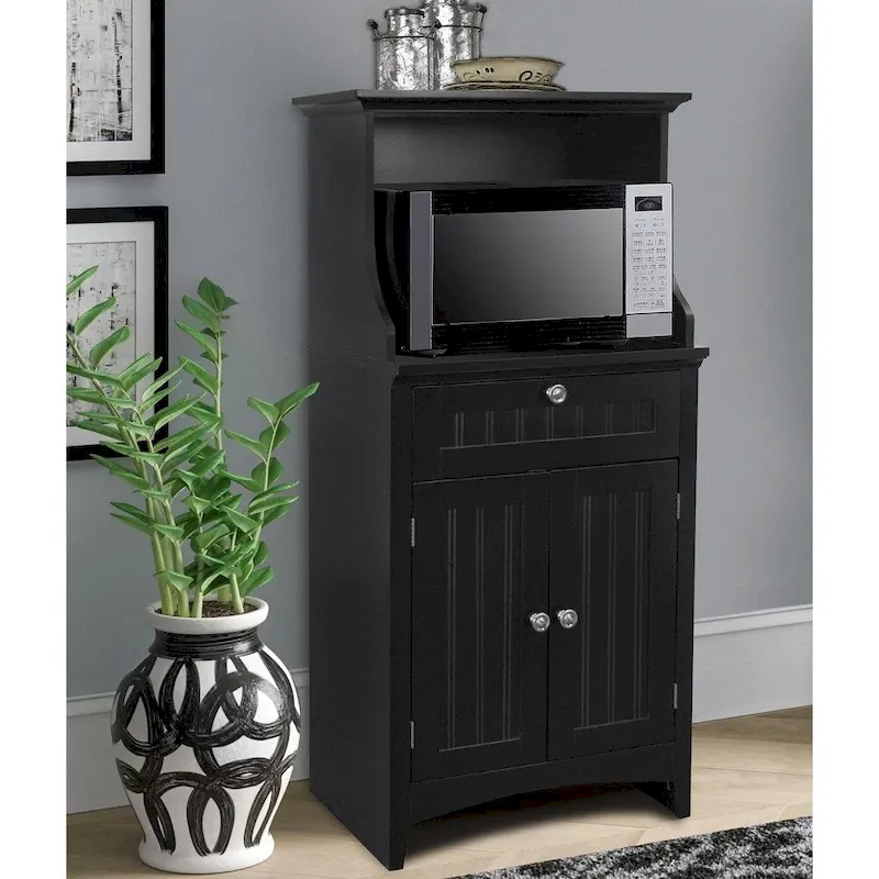 Microwave & Coffee Maker Utility Cabinet