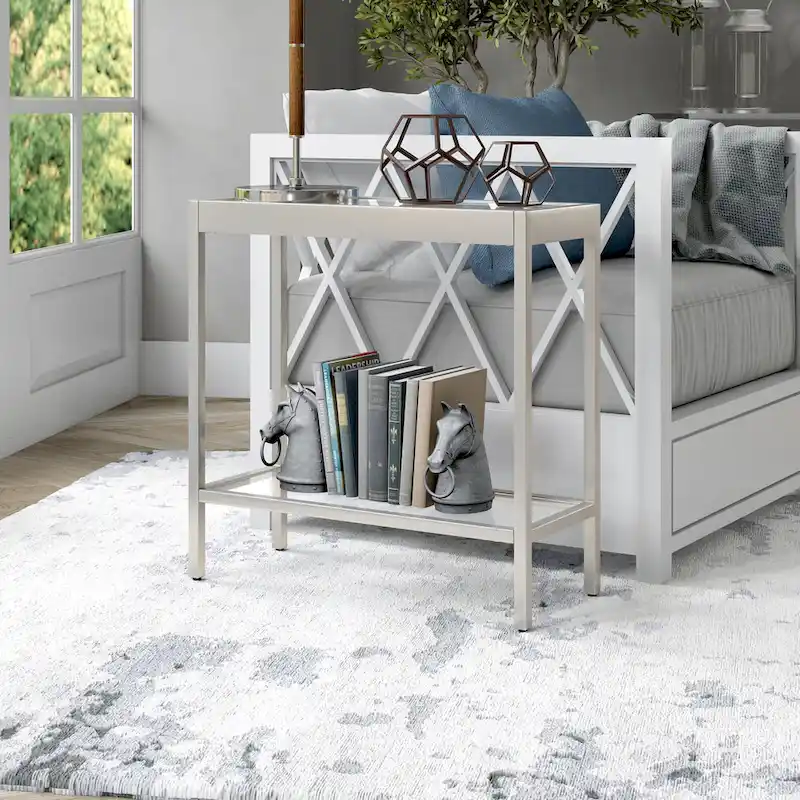 Alexis 24 Wide Rectangular Side Table