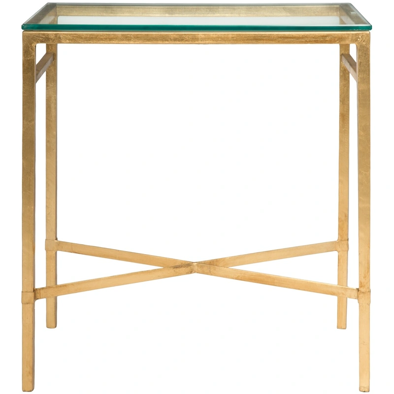 SAFAVIEH Couture Vallie Side Table - 22 W x 13 D x 25 H - 22Wx13Dx25H