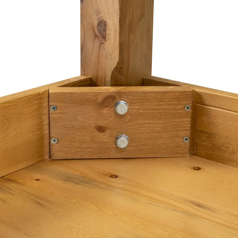 Antique Rustic Pine Farmhouse Dining Table - Seats 4 (Rectangular)