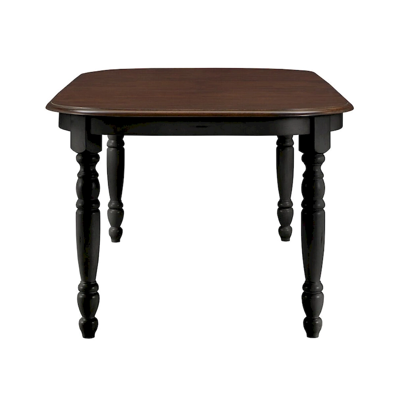 Mackenzie Country Antique Two-tone Dining Table by iNSPIRE Q Classic