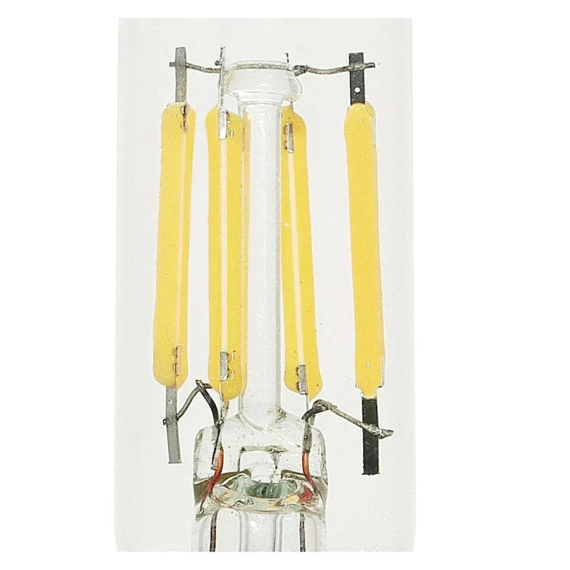 Westinghouse Lighting 4.5 Watt (40 Watt Equivalent) Clear T6 Dimmable Filament LED Light Bulb, 6 Pack - 6-Pack