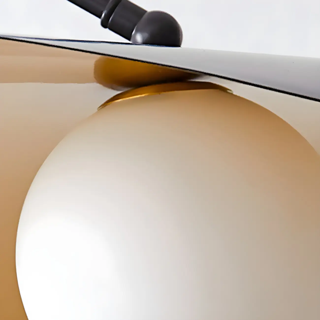 Elegant Black Metal Ambient Lighting Swing Arm Wall Light