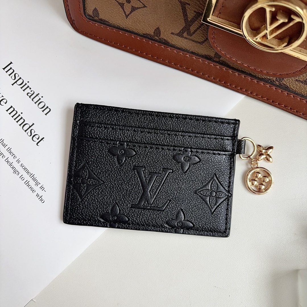 LL Embossed Petal 06 Card Holder - Vania Cases