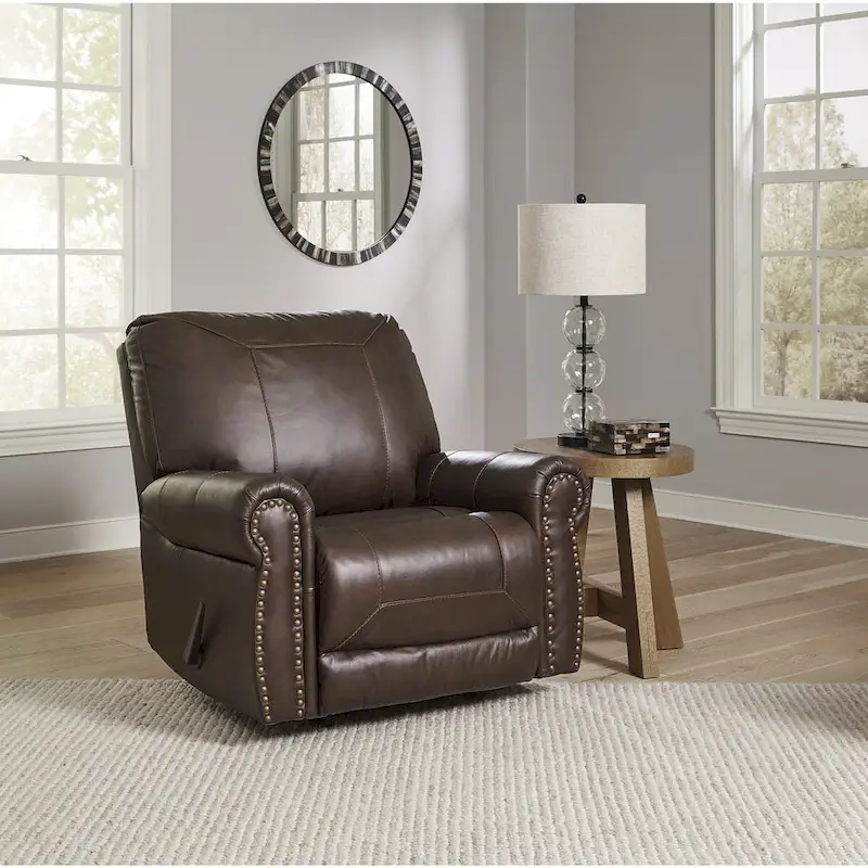 Signature Design by Ashley Colleton Dark Brown Recliner
