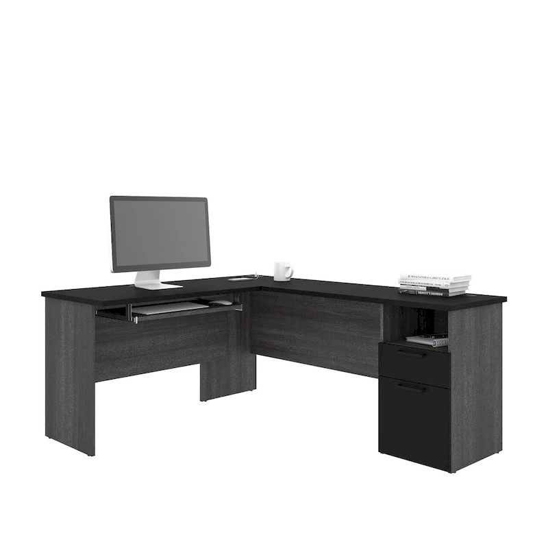 Bestar Norma L-shaped Desk
