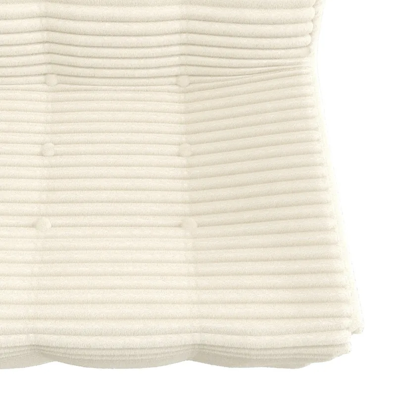 75 Foam 3-Seat Sofa with No Assembly, Space-Saving Design, and Easy Setup