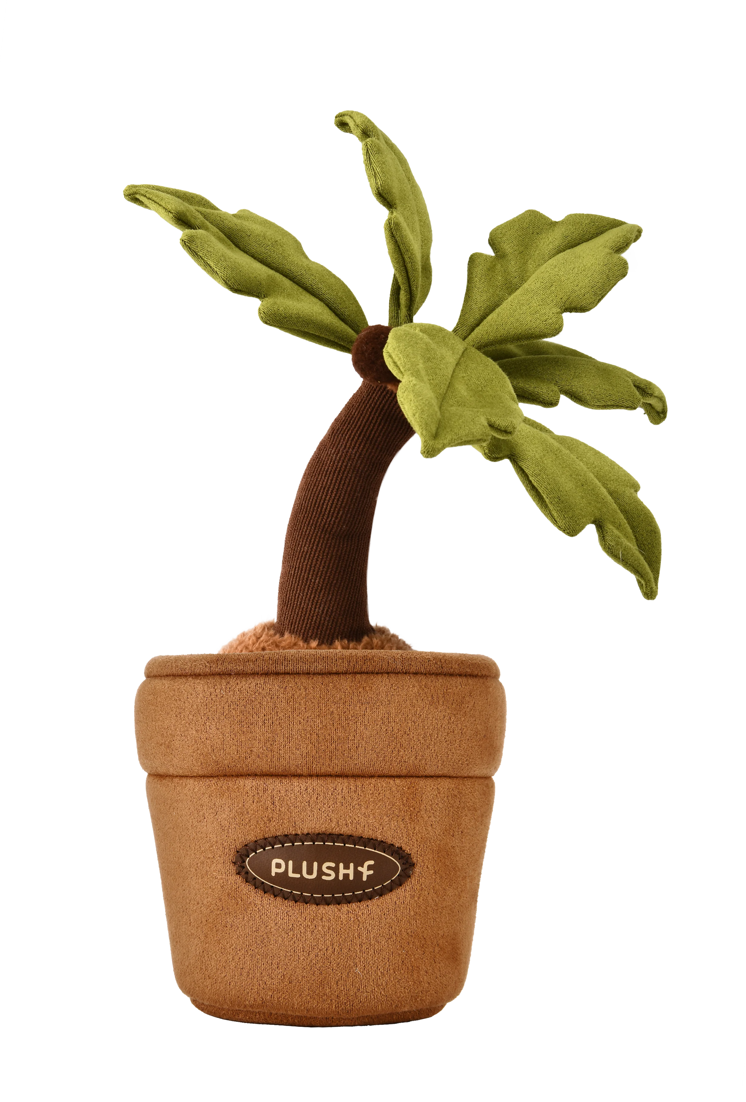 PlushWoods Coconut Tree Plant Plush With Pot 25cm