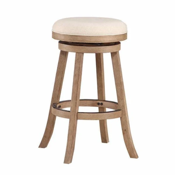 Fenton Swivel Backless Stool