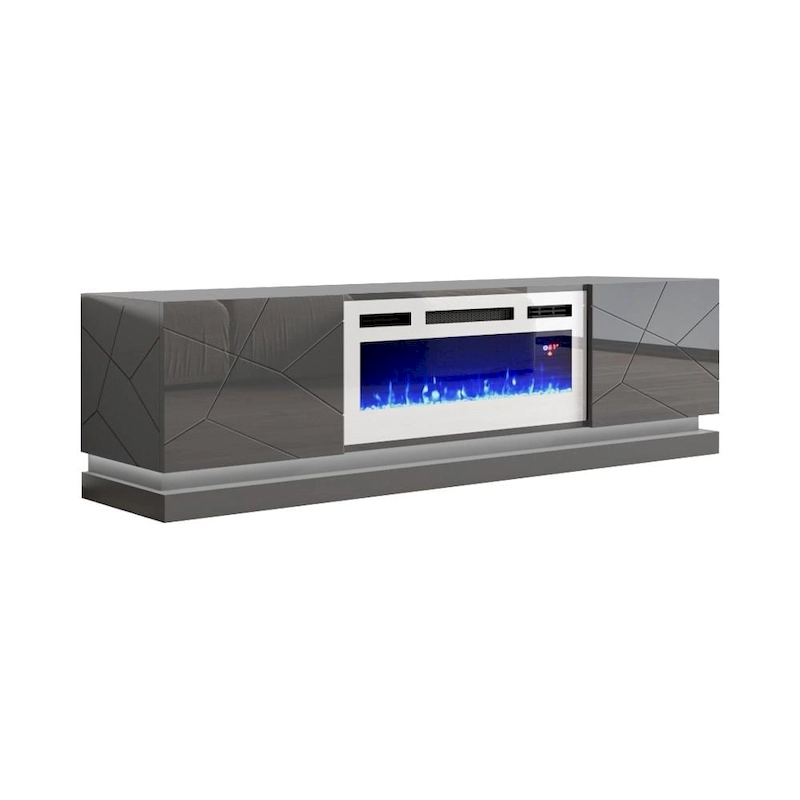Shu WH-EF Electric Fireplace 71  TV Stand