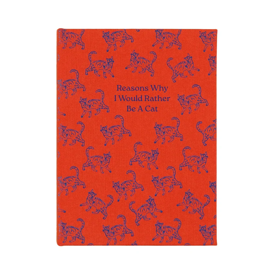 Designworks FSC Mix Credit Self Help Bound Notepad - Reasons I would Rather Be a Cat