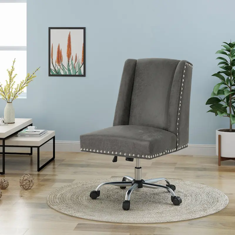 Chiara Home Office Desk Chair by Christopher Knight Home - N/A