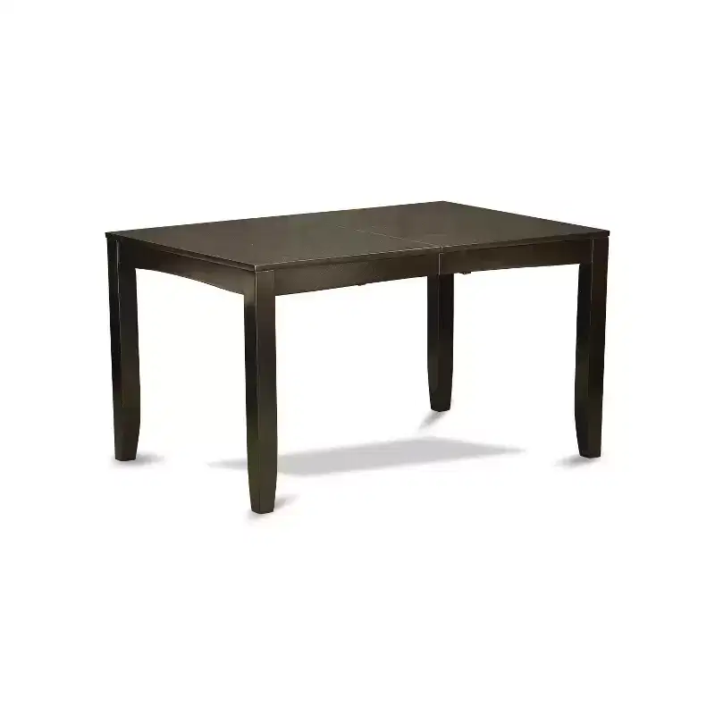 Dining Room - Table with Chairs - Eclectic Style - Cappuccino Finish - Kitchen Dinette
