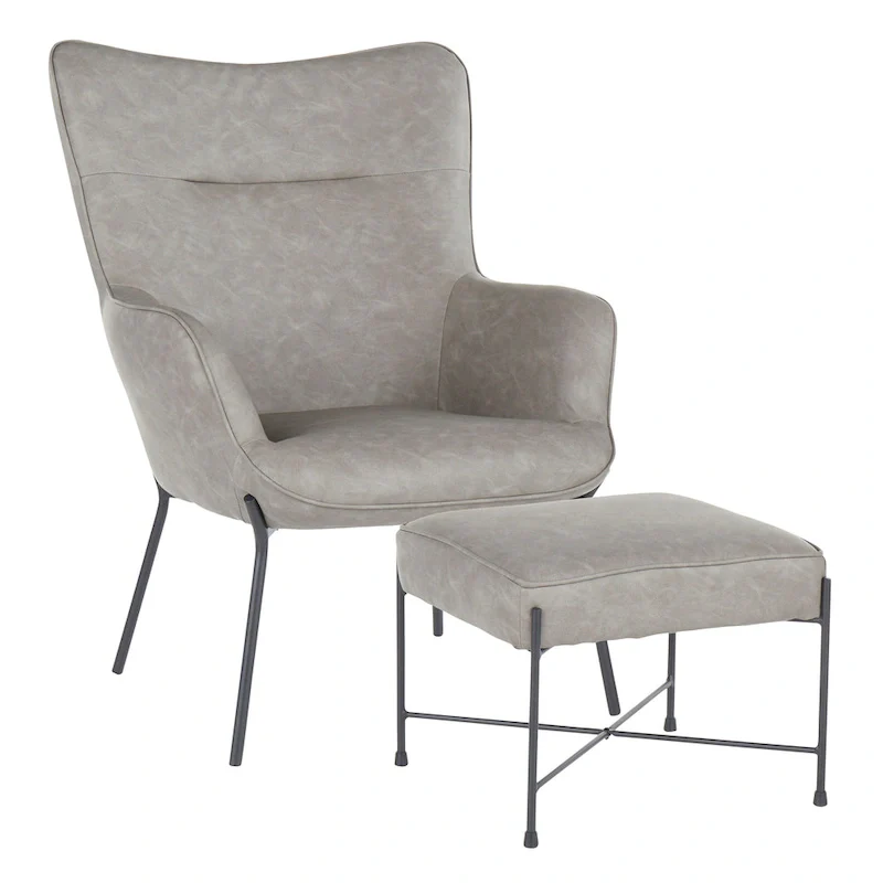 Izzy Modern Lounge Chair - N/A