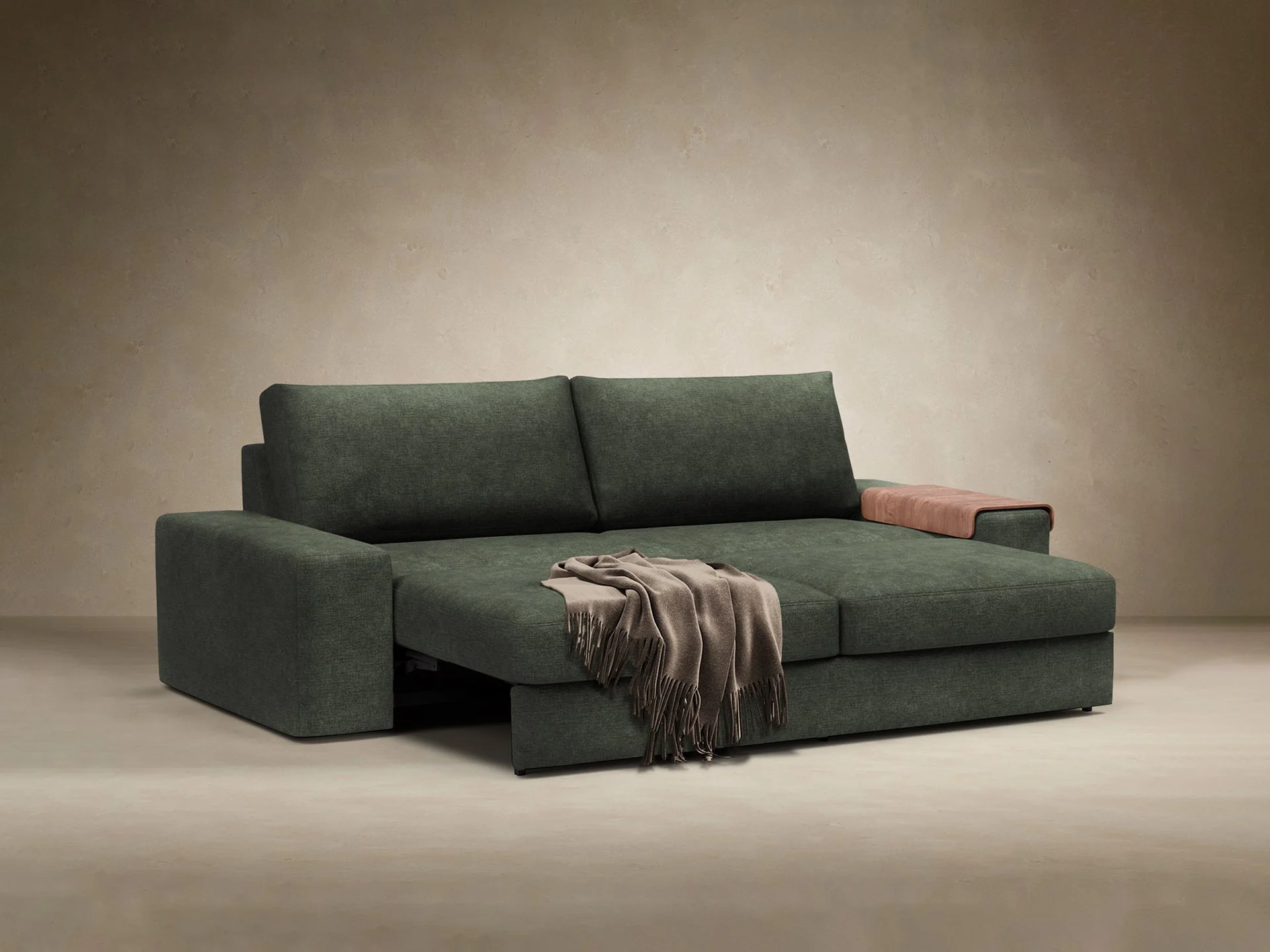 Vilander Wide Arms Sofa Bed