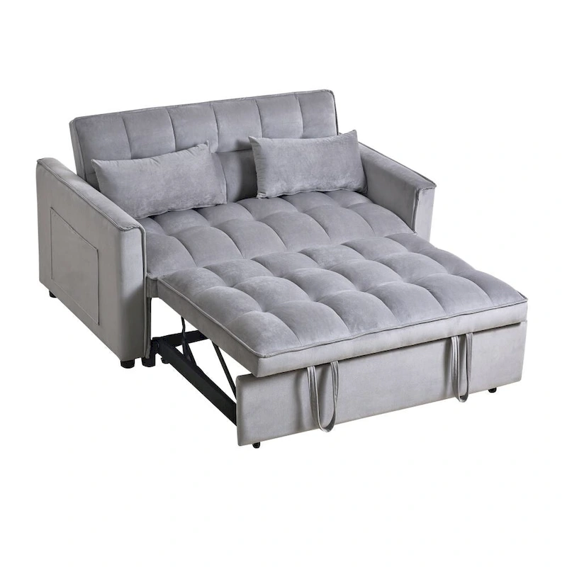 Convertible Sleeper Sofa Bed, Modern Pull Out Couch Bed