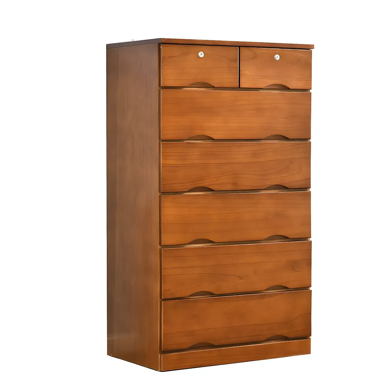 Stylish White Wooden Dressers with Soft Close Drawers