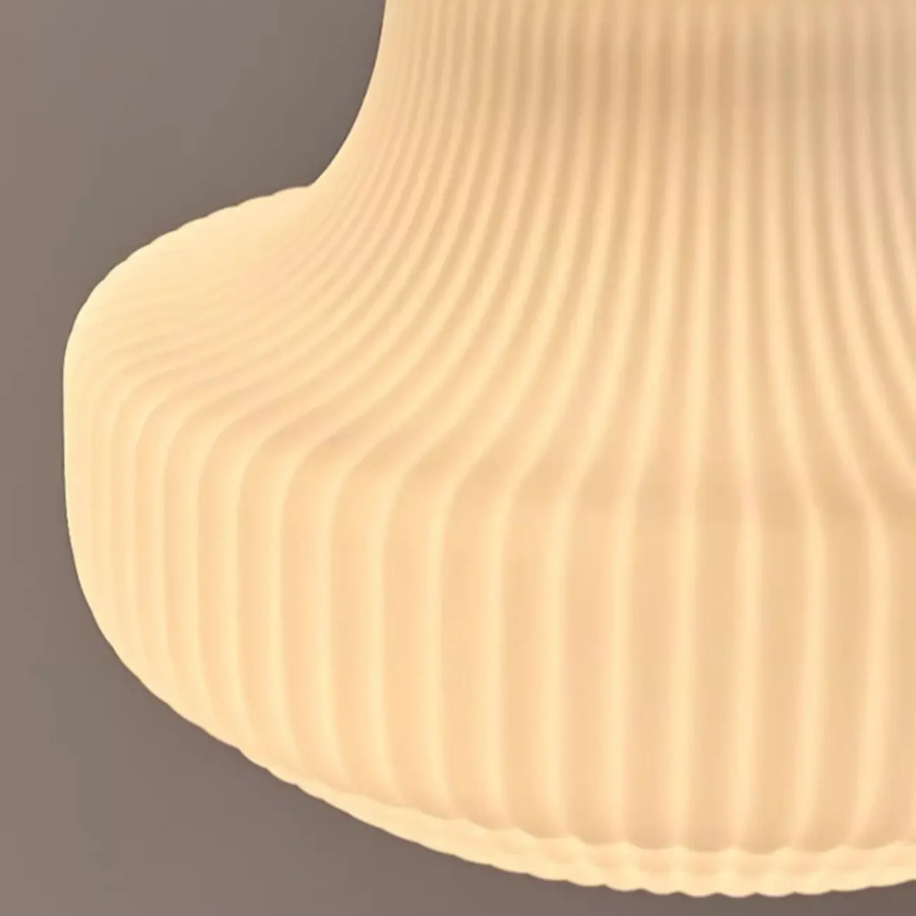 Art Deco Black Metal Glass Modern Semi-Flush Ceiling Light