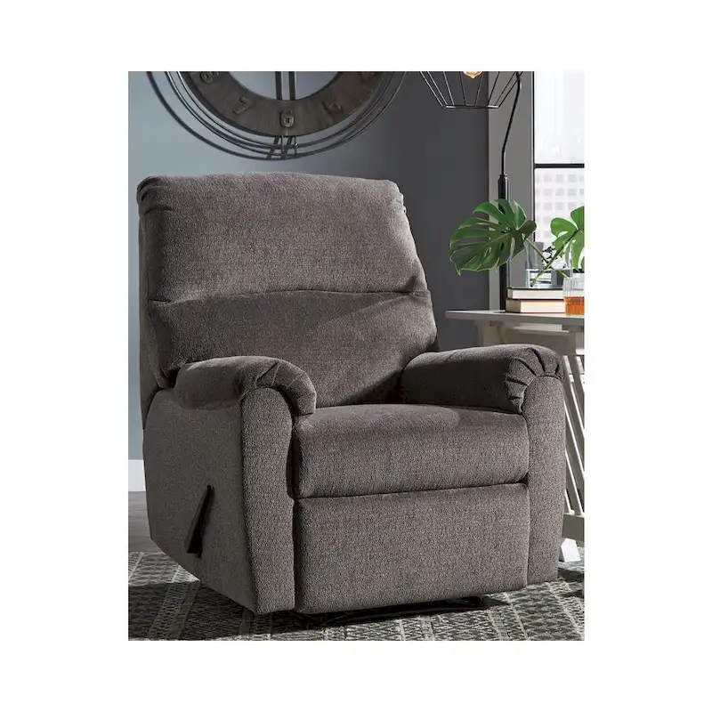 Traditional Zero Wall Recliner Gray