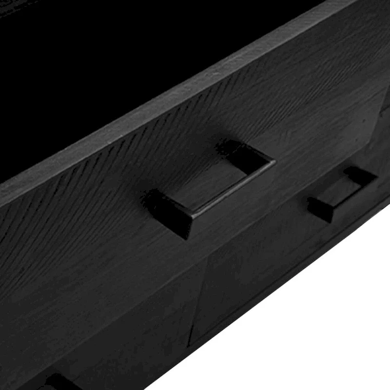 vidaXL Sideboard Coffee Bar Buffet Cabinet Modern with Drawers Solid Wood Pine - 43.3 x 13.8 x 27.6