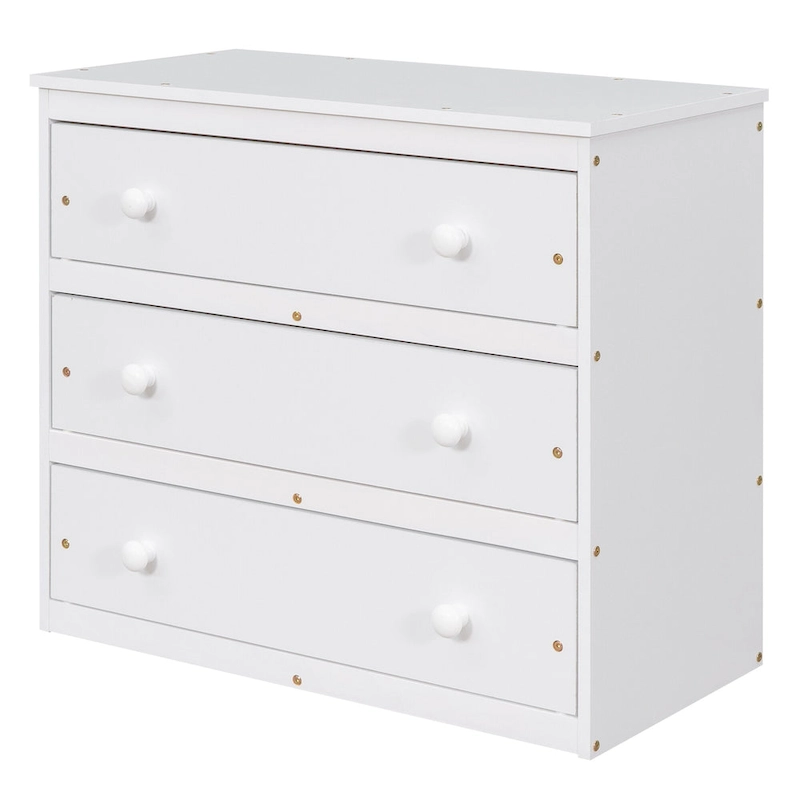 Full Pine Multifunctional Loft Bed with Movable Desk