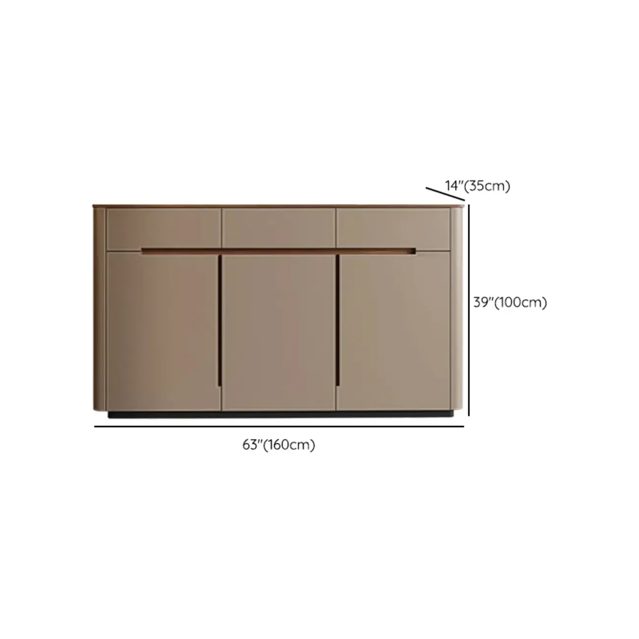 Trendy Wood Tan Entryway Shoe Cabinet with Drawers