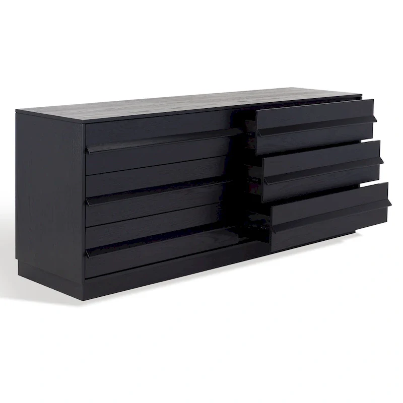 Couture Milada 6 Drawer Wood Dresser