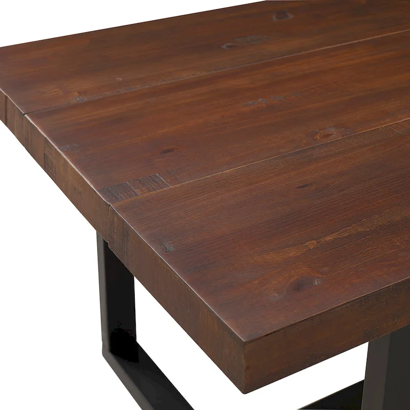 Middlebrook Solid Wood 72-inch Distressed Dining Table