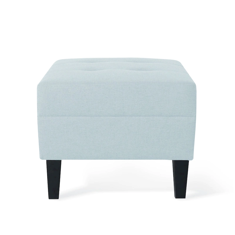 Tiernan Tufted Fabric Ottoman by Christopher Knight Home