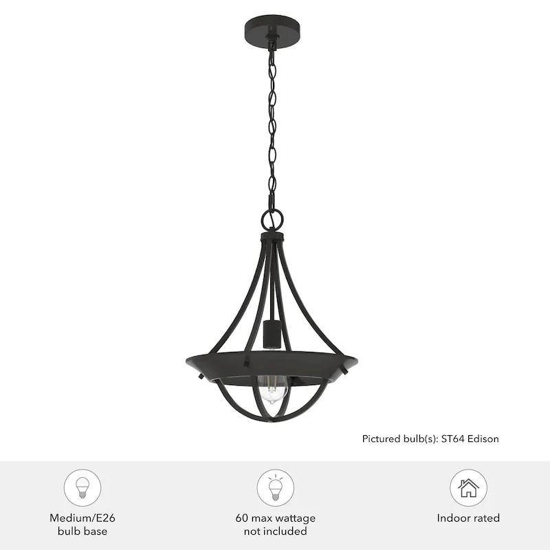 Hunter Perch Point Pendant - Island, Dining, Entry - Rustic, Mountain, Modern