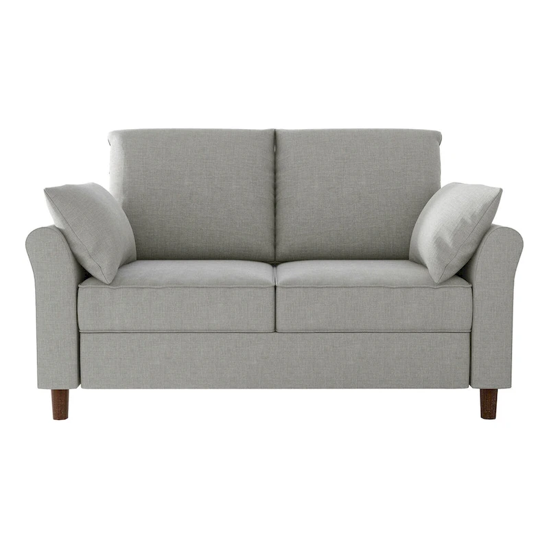 Polyester 3-Seat and 2-Seat Sofa with Cushions