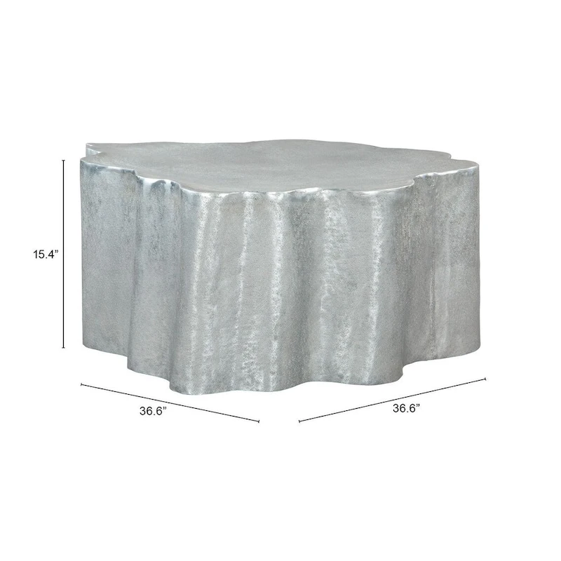 Coffee Table - 36.6 W x 36.2 D x 15.4 H