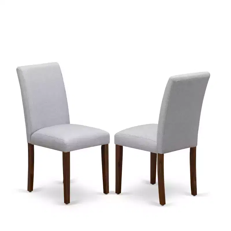3-Piece Acacia Walnut Finish Solid Wood Top - Dining Room Set (Seats-4)