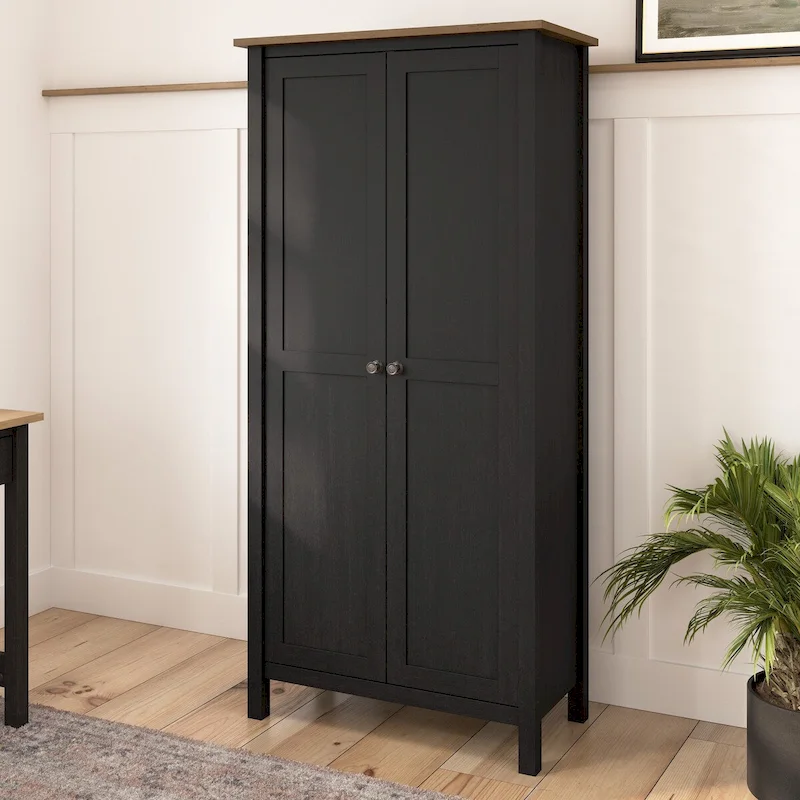 Mayfield Tall Storage Cabinet with Doors by Bush Furniture