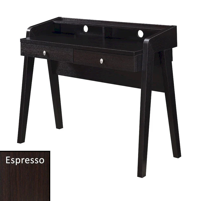 Deluxe 2 Drawer Desk with Shelf