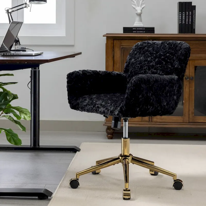 Adjustable Swivel Office Chairs, Vanity Chairs.