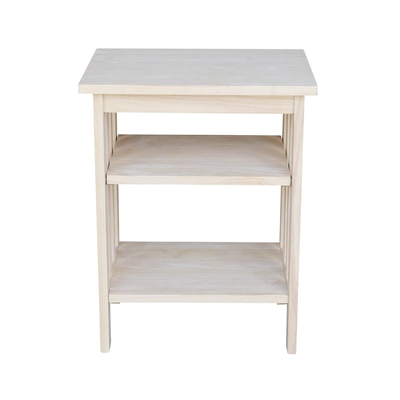 The Gray Barn Moonshine Natural Wood Printer Stand