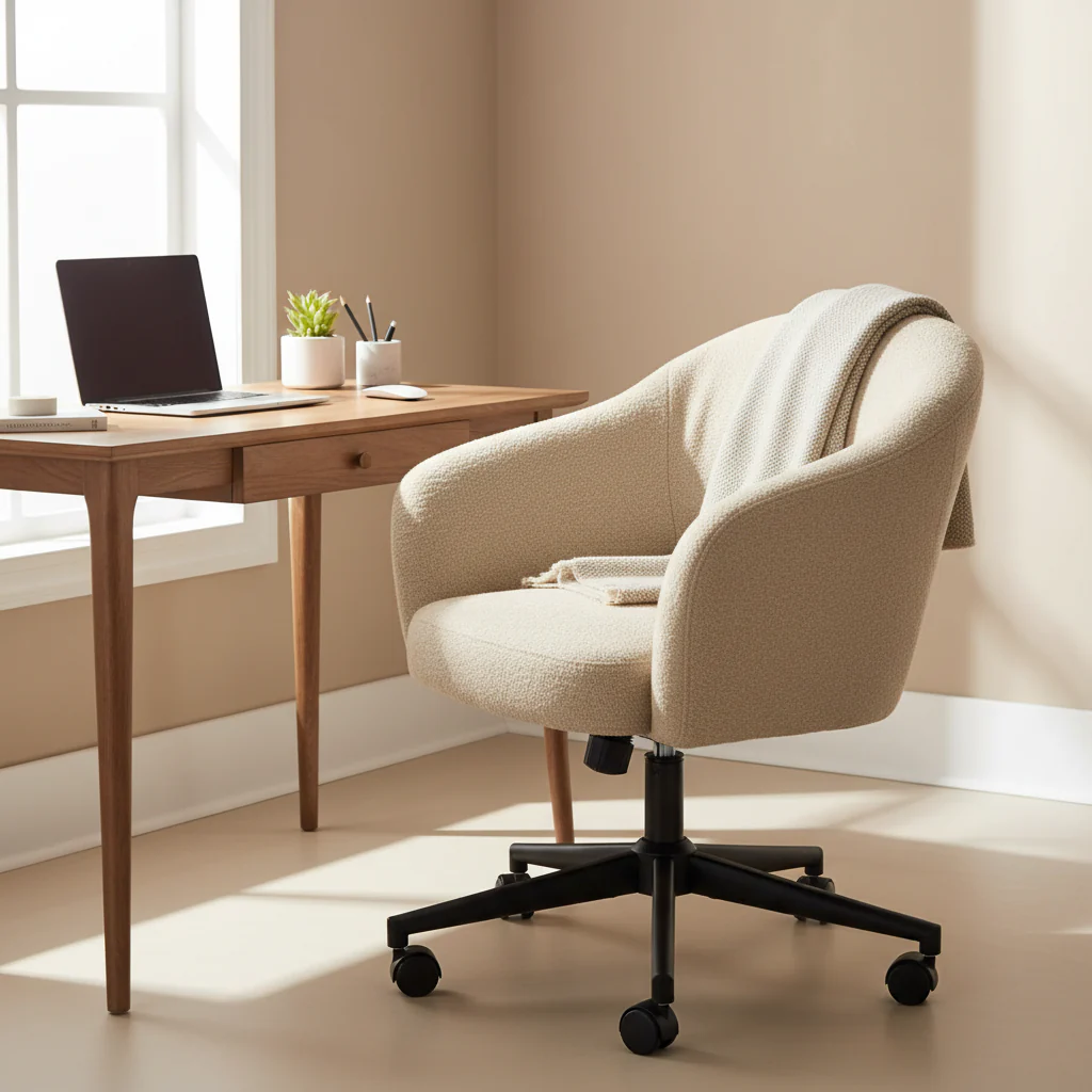 Mid Century Modern Desk Chair for Home Office