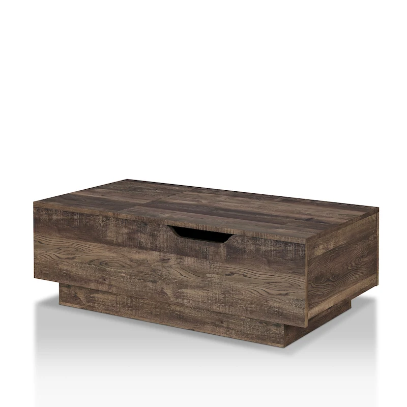 Uver Rustic 47-inch 1-Shelf Lift-top Coffee Table by Furniture of America