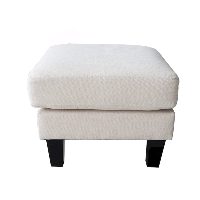 Fabric Upholstered Ottoman