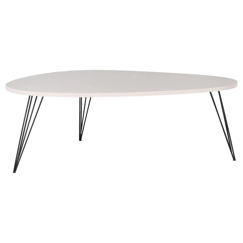 SAFAVIEH Louann Oak Finish/ Black Coffee Table - 44 x 31.5 x 15.6 - 44Wx32Dx16H