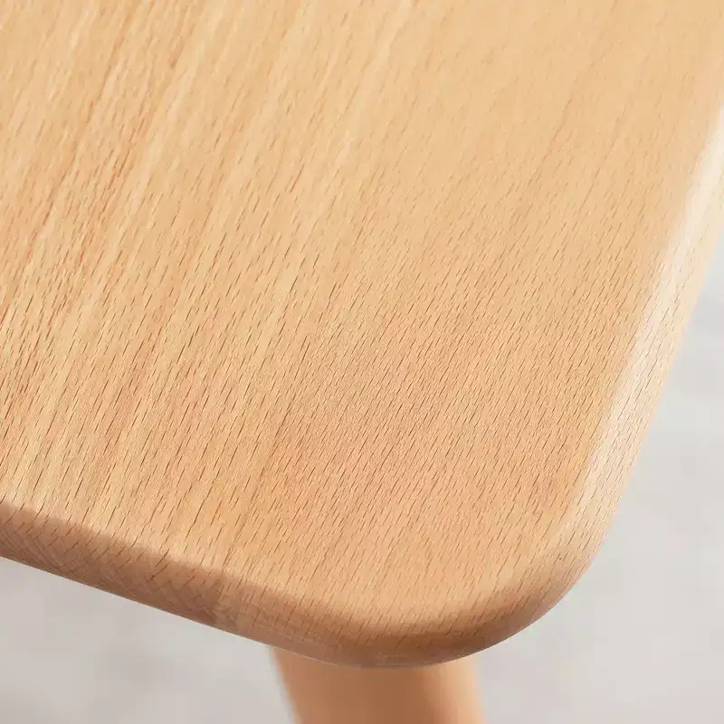 47.24 W Beech Wood Splayed Legs Computer/Writing Desk with 2 Drawers