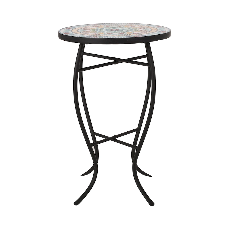 Lansdowne Indoor Side Table with Tile Top by Christopher Knight Home