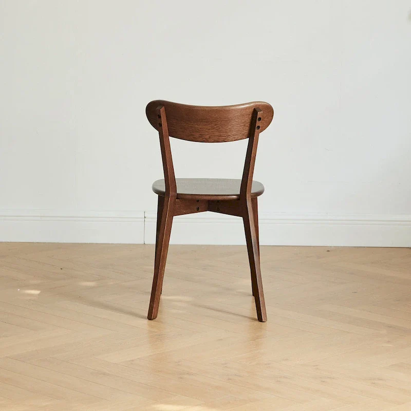 Oak Wood Dining Chair - Natural Finish