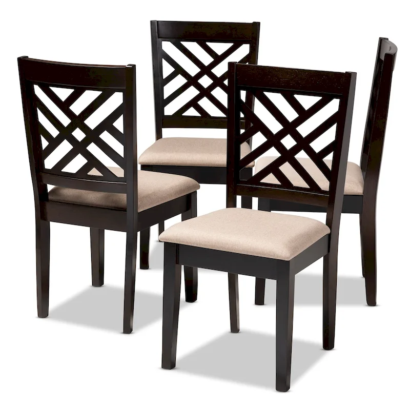 Modern and Contemporary Dining Chair 4-Piece Set