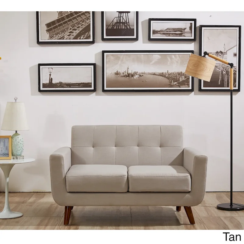 Carson Carrington Ikaalinen Fabric Loveseat