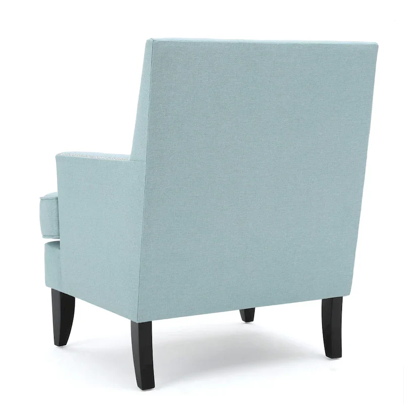 Tilla Studded Fabric Club Chair by Christopher Knight Home