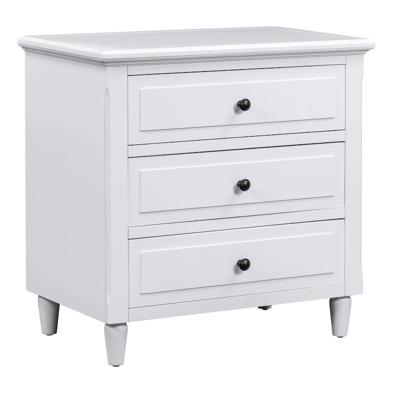 3-Drawer Wood Cabinet